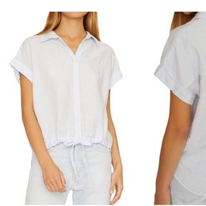 Sanctuary tie front shirt. Excellent condition